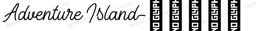 Adventure Island字体转换